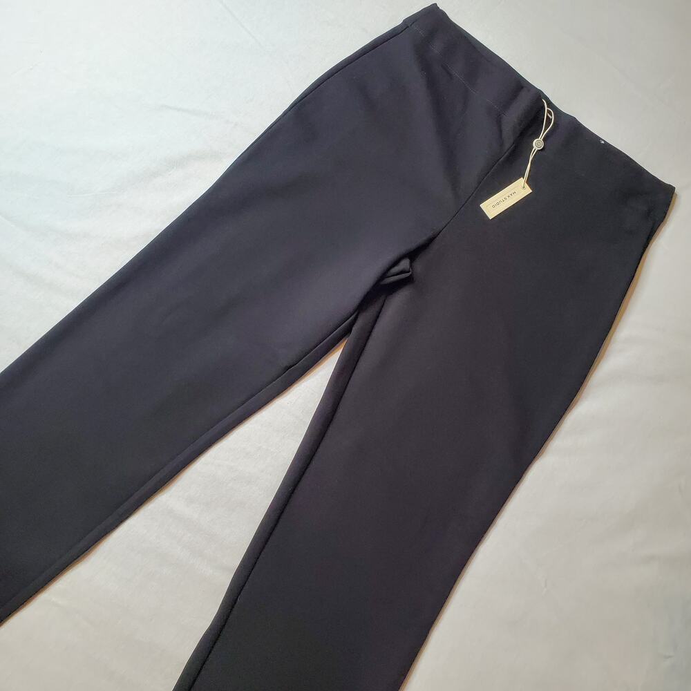 Max Studio Women's Size XL NWT Ponte Pull-On Skinny Slim Pants Black 8707N07